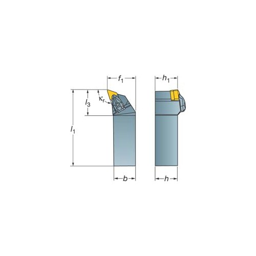 Skaftverktyg SANDVIK DDHNR/L 107.5° RC-Klamp