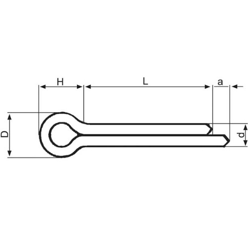 Saxpinne SP A4 DIN 94