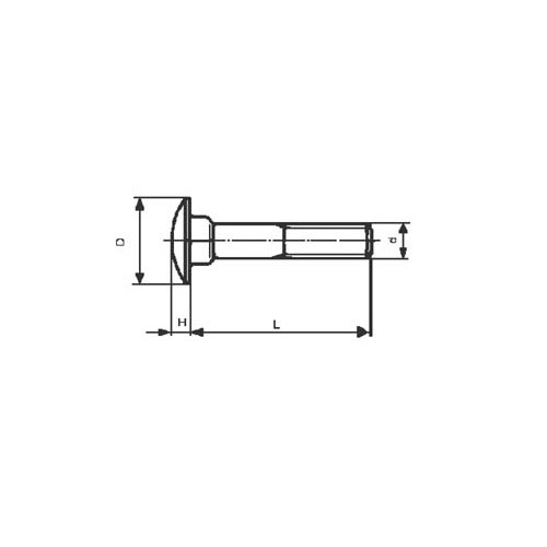 Vagnsbult MVBF 4.6 FZB DIN 603