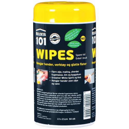 Rengöringsservett RELEKTA 101 Wipes