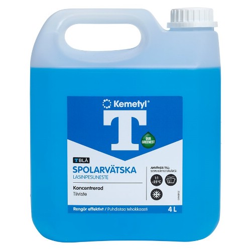 Spolarvätska KEMETYL<br />T-Blå koncentrerad