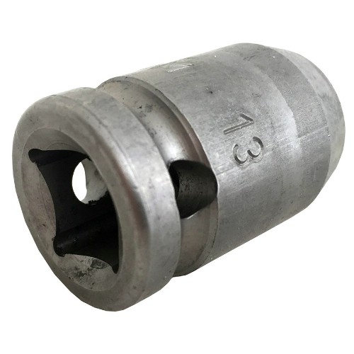 Krafthylsa 1/2" med magnet kort