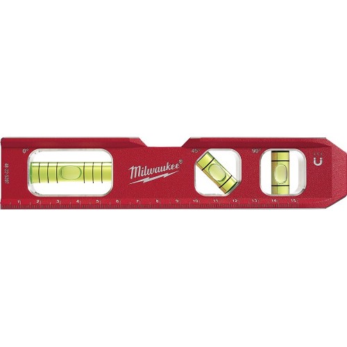 Torpedvattenpass aluminium MILWAUKEE Billet Torpedo magnet