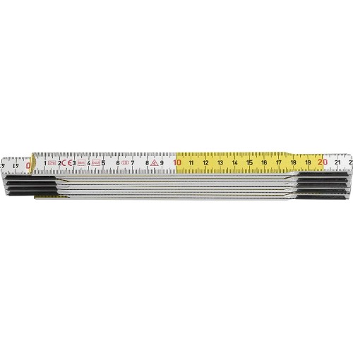 Meterstock HULTAFORS T59 Trä Vit