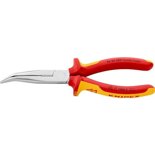 Spetstång KNIPEX 2626 1000 V böjd