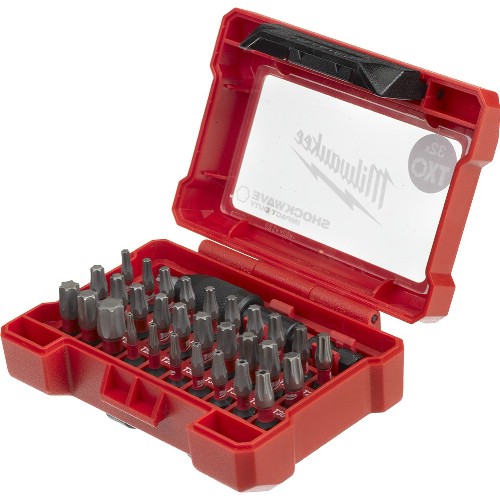 Bitssats 1/4" MILWAUKEE Shockwave Impact Duty 32 delar