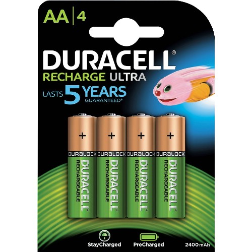 Uppladdningsbart batteri DURACELL NiMH Ultra 1,2 V