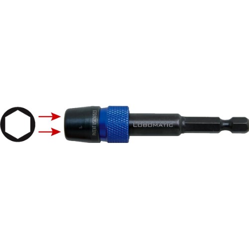 Bitshållare 1/4" LOBOMATIC IMP