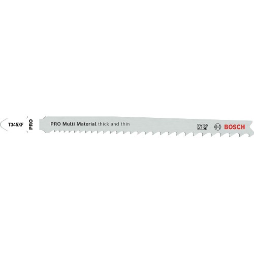 Sticksågblad BOSCH T 345 XF Pro Metall/trä
