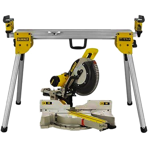 Kap- och geringssåg DEWALT DWS727-QS, 250 mm  inkl. stativ