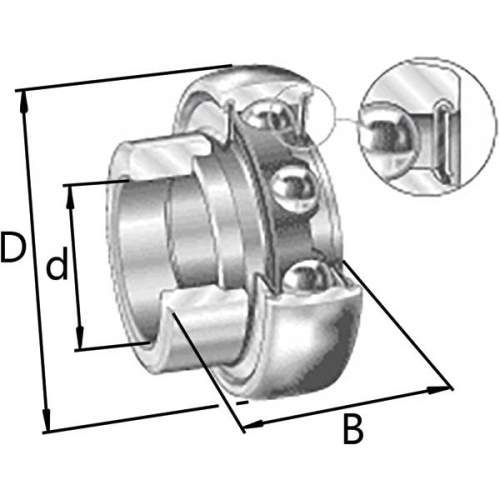 Insatslager RALE-NPP-B INA